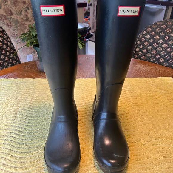 Womens tall Hunter rain boots - Picture 5 of 7